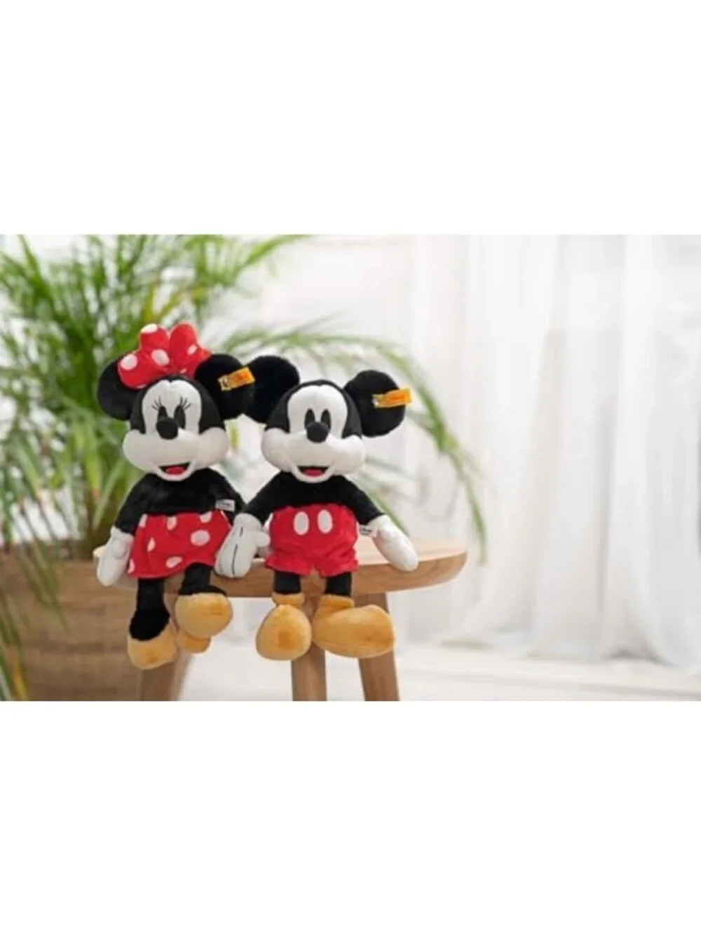 Premium Plush Mickey Mouse Stuffed Toy - Handcrafted, Disney Originals, 12